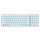 Klawiatura SILVER MONKEY Alu Keys Mini Premium Backlight White SMA257